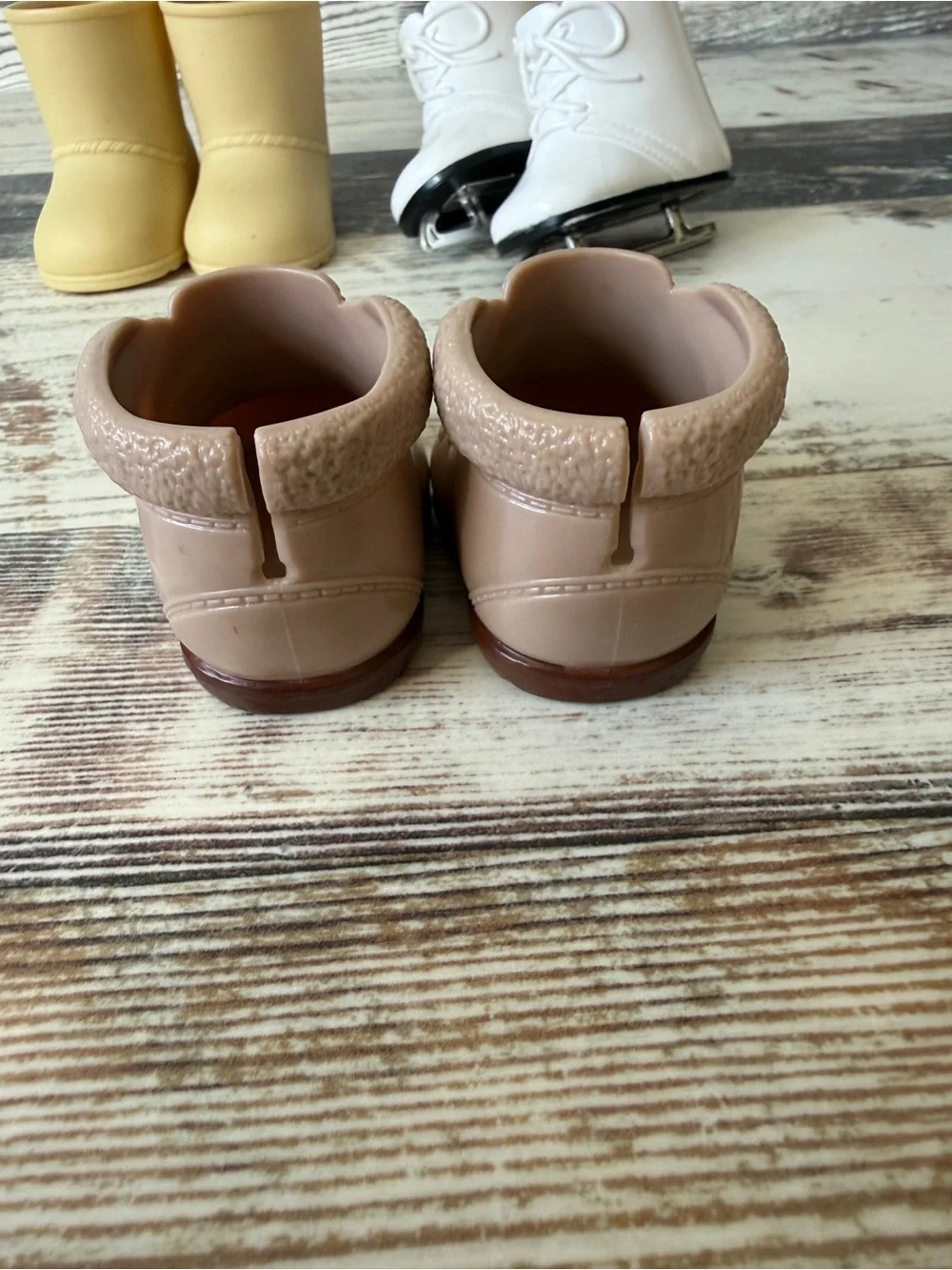 MIXED Lot 4 Pairs OUR GENERATION & Funrise 18” Doll Shoes BOOTS Skates for Play